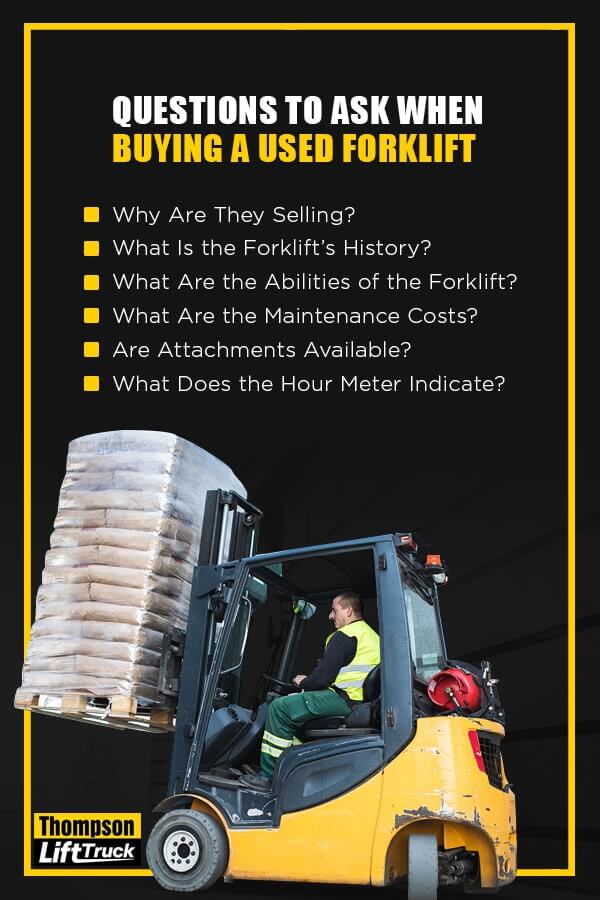 Questions to Ask Before Buying Your Next Forklift