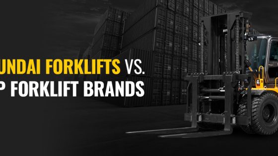Hyundai Forklifts vs. Top Forklift Brands