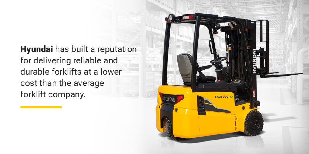Hyundai vs. Other Top Forklift Brands Thompson Lift Truck