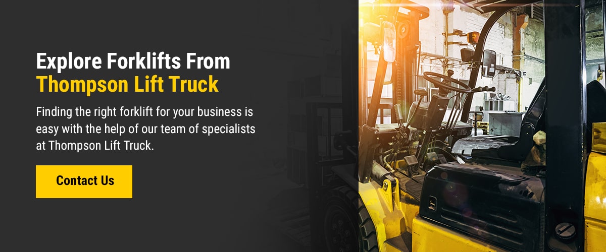 Explore Forklifts From Thompson Lift Truck