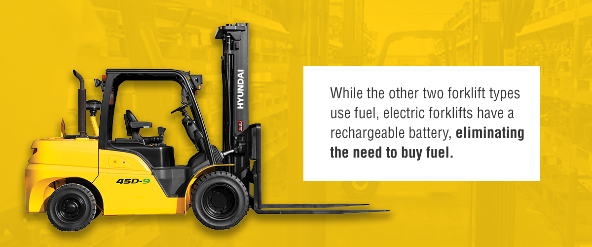 Benefits of Electric Forklifts