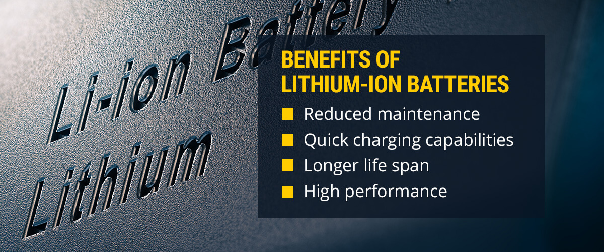 Benefits of Lithium Ion Batteries