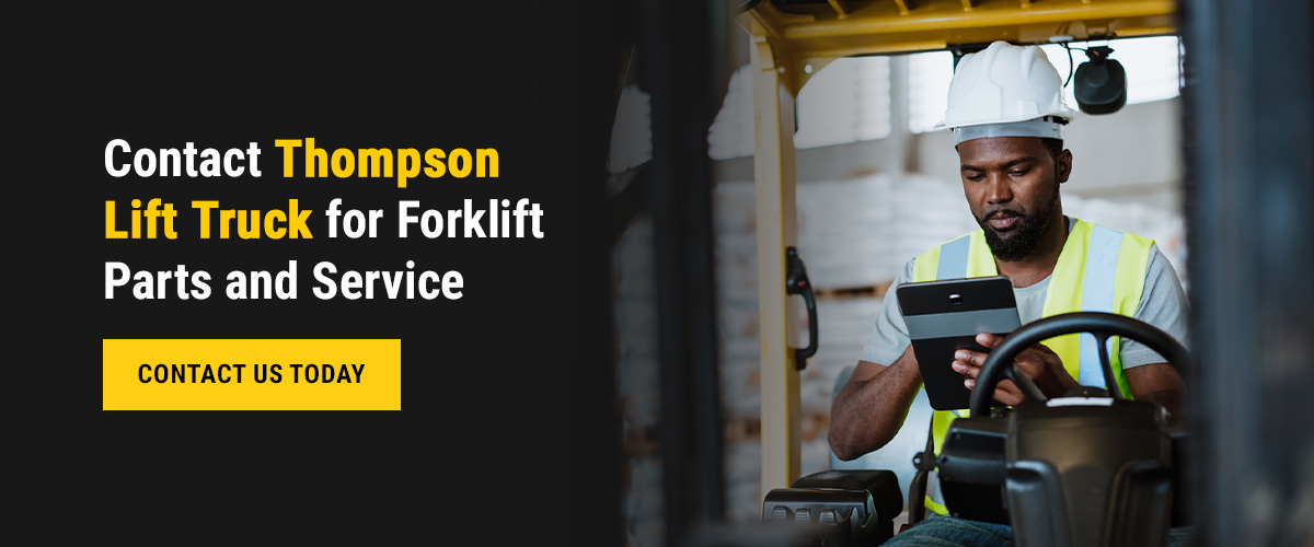 Contact Thompson Lift Truck for Parts and Service