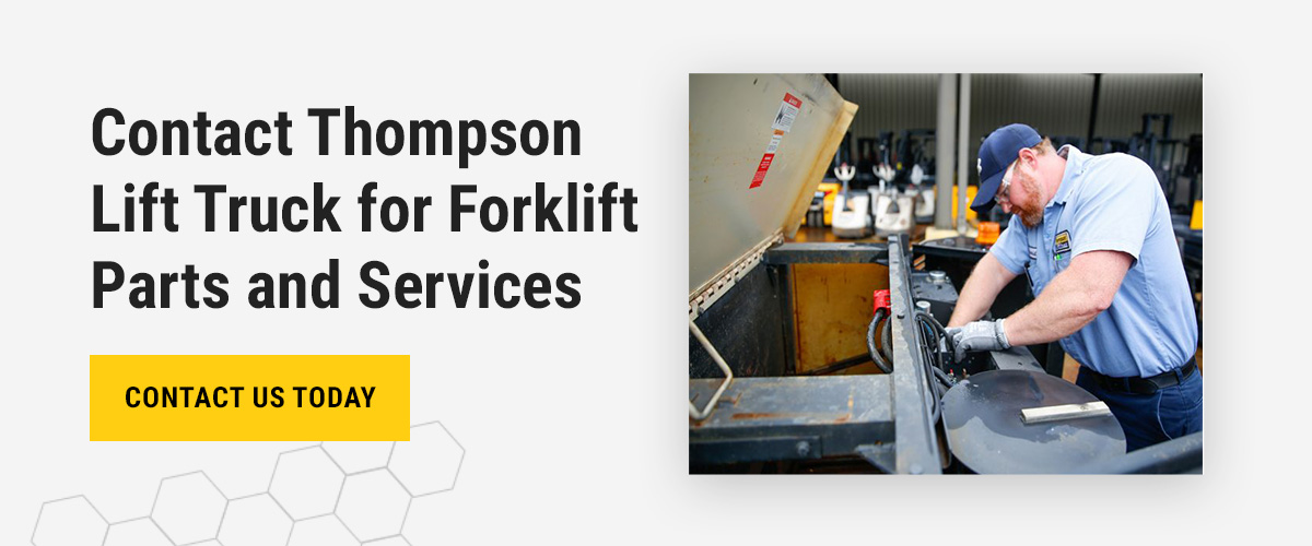 Contact Thompson Lift Truck for Forklift Services