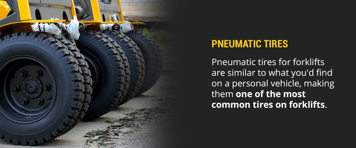 Pneumatic Forklift Tires