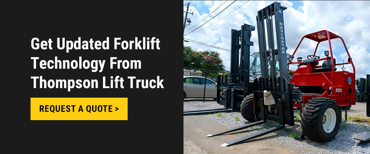 Updated Forklift Technology from Thompson Lift Truck