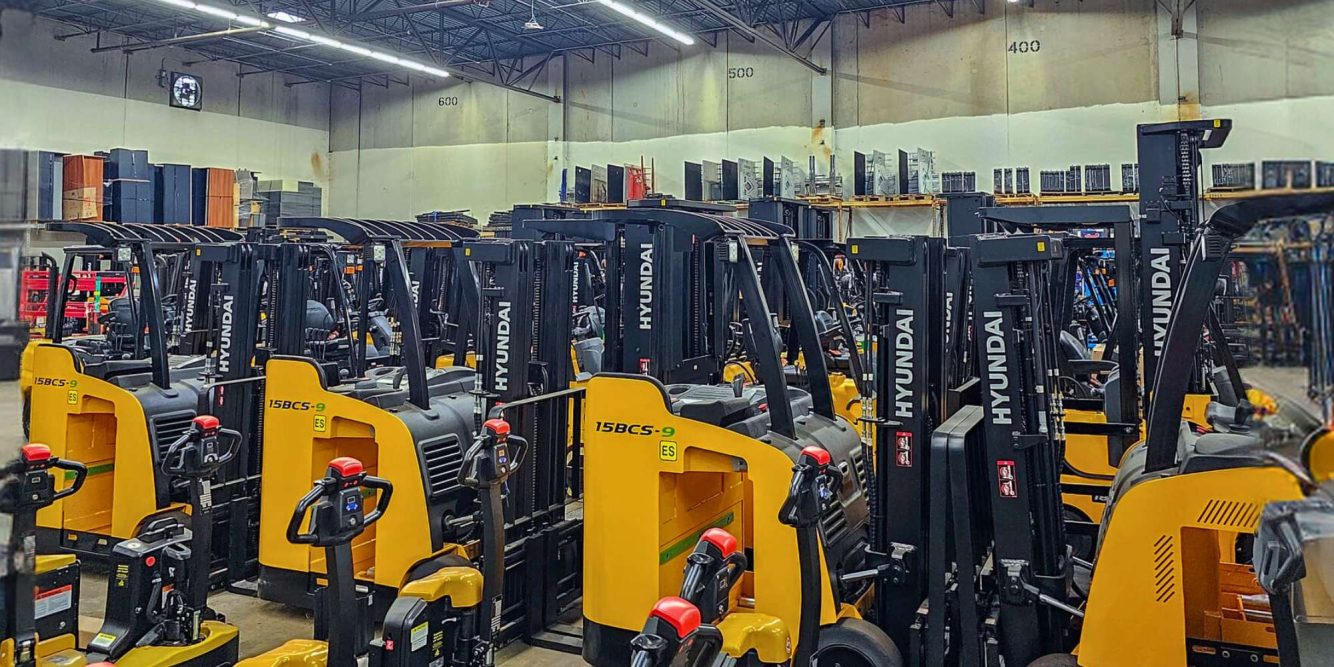 Hyundai forklifts for rental in Nashville, Tennessee