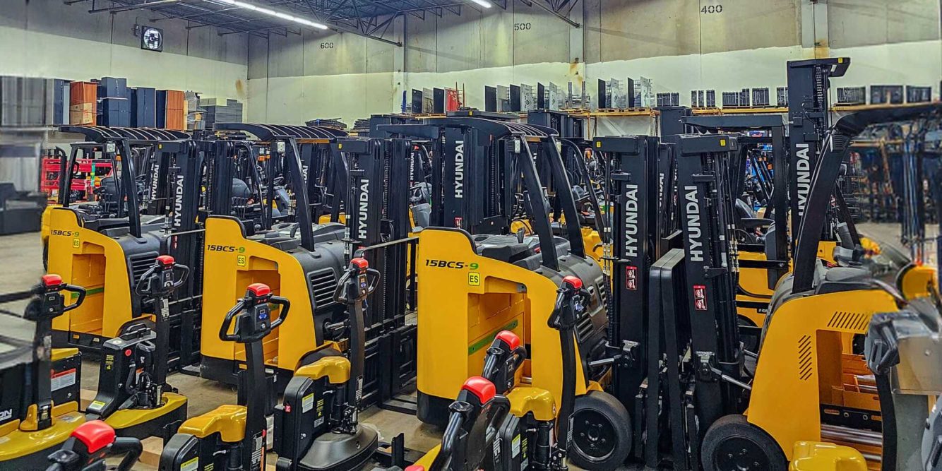 Hyundai electric forklifts in Tennessee