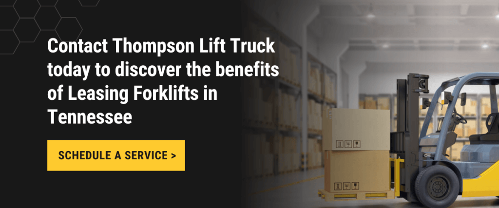 Benefits of Leasing Forklifts in Tennessee