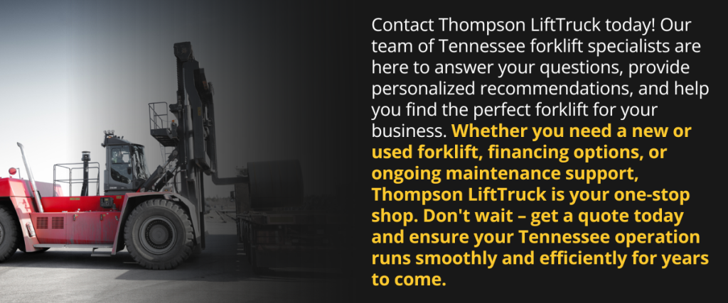 Forklift Buying Guide Tennessee: Equipping You for Success