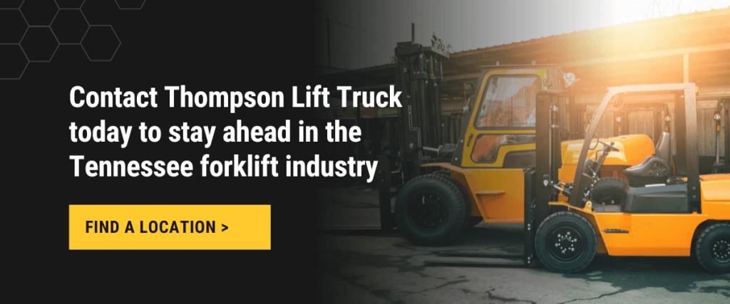 Mastering Your Tennessee Construction Project with Thompson Lift Truck