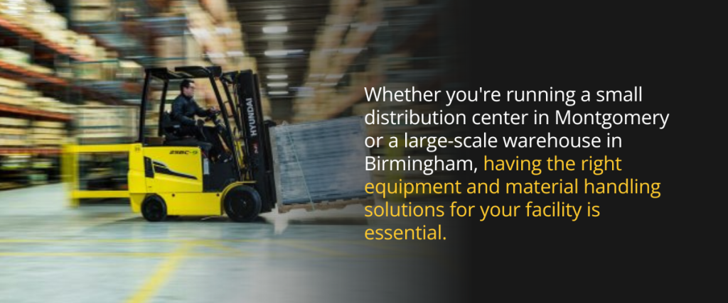 Learn how to optimize your Alabama warehouse with Thompson Lift Truck