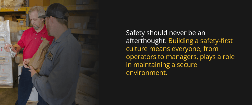 Safety should never be an afterthought. Building a safety-first culture means everyone, from operators to managers, plays a role in maintaining a secure environment. 