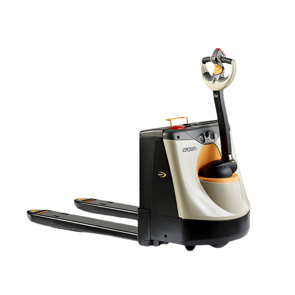 left side view of new Crown WP3225 pallet truck