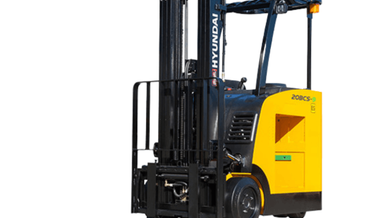 right side view of hyundai 15bcs-9 forklift at Thompson Lift Truck