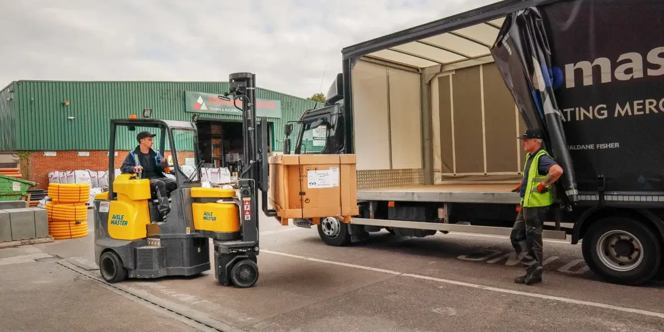 Combilift forklifts in Florida supported by Thompson Lift Truck, shown as part of local forklifts Florida services