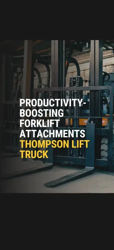 Forklift Attachments to Up Productivity | Thompson Lift Truck
